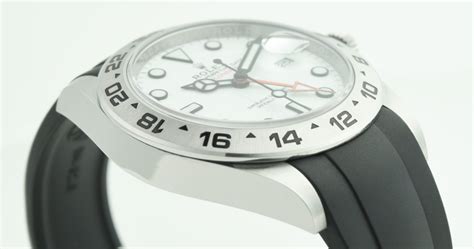 rolex explorer 2 curved end strap.